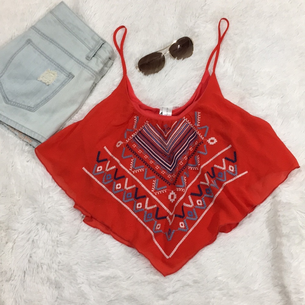 New Society Girl Chiffon Top